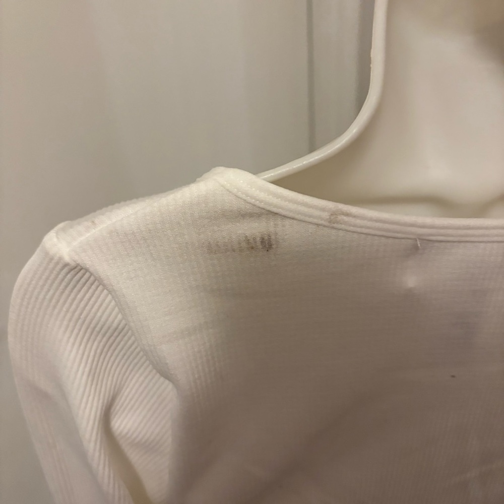 White Long Sleeve Top - Picture 10 of 12